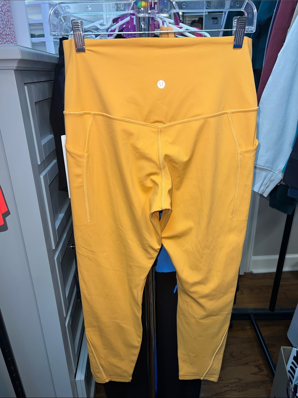 141. Lululemon Align High-Rise Pant with Pockets 25" Mango Dream NWT - Picture 8 of 8